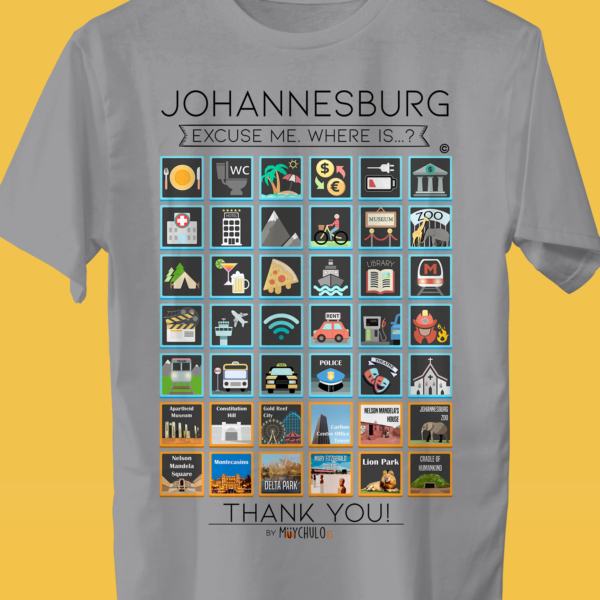 JOHANNESBURG Camiseta Viajeros