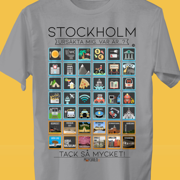STOCKHOLM Traveller’s T-shirt