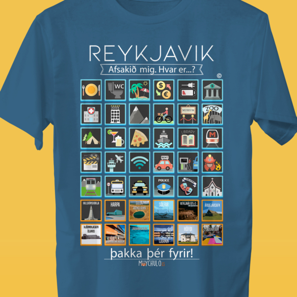 REYKJAVIK Traveller’s T-shirt