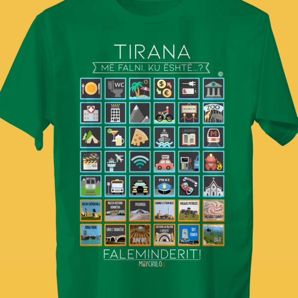 TIRANA Traveller’s T-shirt